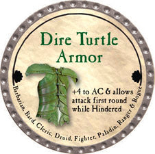 Dire Turtle Armor - 2011 (Platinum) - C37