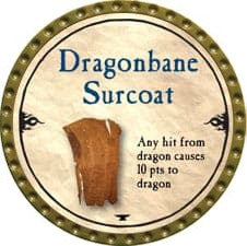 Dragonbane Surcoat - 2010 (Gold) - C37