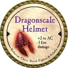 Dragonscale Helmet - 2008 (Gold) - UR
