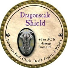 Dragonscale Shield - 2009 (Gold) - UR