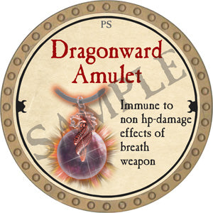 Dragonward Amulet - 2018 (Gold) - C17