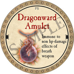 Dragonward Amulet - 2018 (Gold)