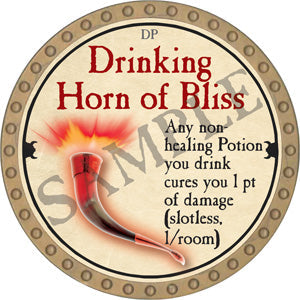 Drinking Horn of Bliss - 2018 (Gold) - C26