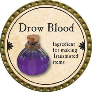 Drow Blood - 2015 (Gold) - T