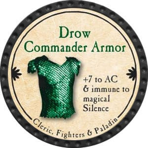 Drow Commander Armor - 2015 (Onyx) - C26