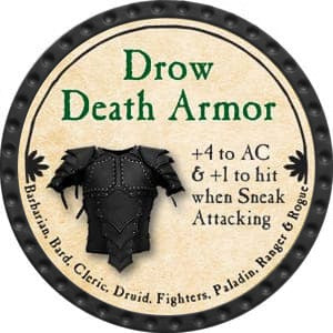 Drow Death Armor - 2015 (Onyx) - C26