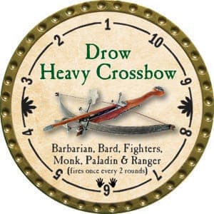 Drow Heavy Crossbow - 2015 (Gold)