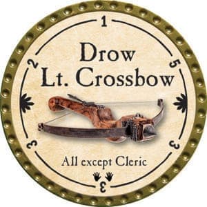 Drow Lt. Crossbow - 2015 (Gold)
