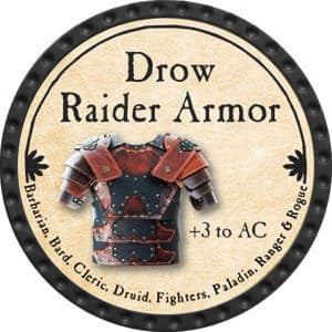Drow Raider Armor - 2015 (Onyx) - C26