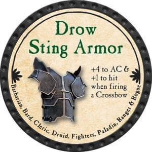 Drow Sting Armor - 2015 (Onyx) - C26