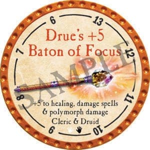 Drue’s +5 Baton of Focus - 2016 (Orange) - C117