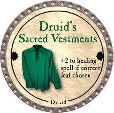 Druid's Sacred Vestments - 2011 (Platinum) - C37