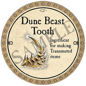 Dune Beast Tooth - 2024 (Gold) - C3