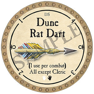 Dune Rat Dart - 2024 (Gold) - C