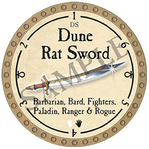 Dune Rat Sword - 2024 (Gold) - C