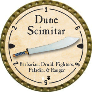 Dune Scimitar - 2014 (Gold)