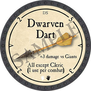 Dwarven Dart - 2021 (Onyx) - C26