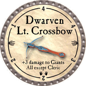 Dwarven Lt. Crossbow - 2012 (Platinum)