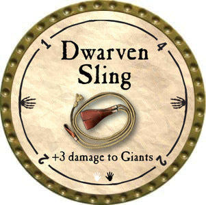 Dwarven Sling - 2012 (Gold)