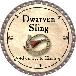 Dwarven Sling - 2012 (Platinum) - C37