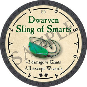 Dwarven Sling of Smarts - 2021 (Onyx) - C26