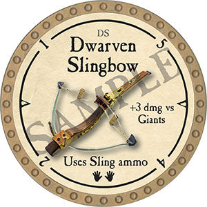 Dwarven Slingbow - 2021 (Gold) - C