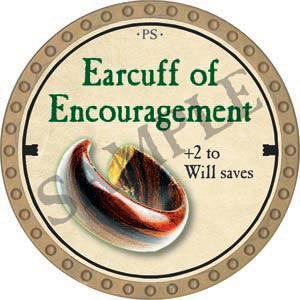 Earcuff of Encouragement - 2020 (Gold) - C17