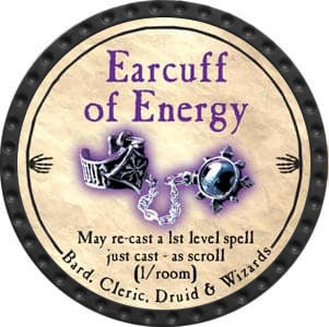 Earcuff of Energy - 2012 (Onyx) - C007