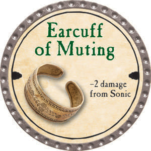 Earcuff of Muting - 2014 (Platinum) - C37