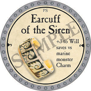 Earcuff of the Siren - 2022 (Platinum) - C17