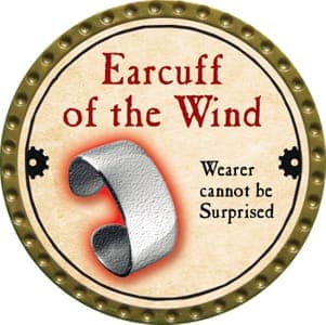 Earcuff of the Wind - 2013 (Gold) - C26