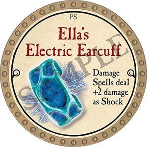 Ella's Electric Earcuff - 2023 (Gold) - C35