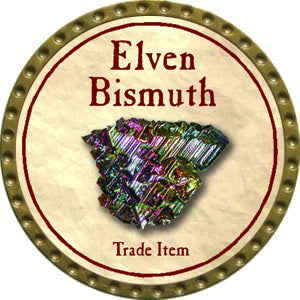 Elven Bismuth - Yearless (Gold) - Unusable - C26