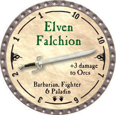 Elven Falchion - 2010 (Platinum) - C37