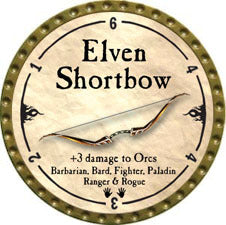 Elven Shortbow - 2010 (Gold) - C37