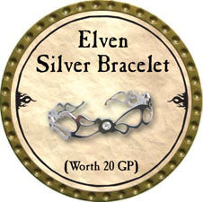 Elven Silver Bracelet - 2010 (Gold) - C37