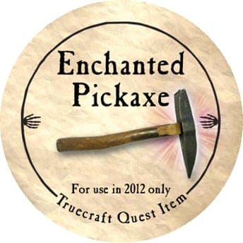 Enchanted Pickaxe - 2012 (Copper) - T