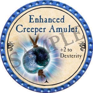 Enhanced Creeper Amulet - 2016 (Light Blue) - C007