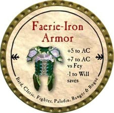 Faerie-Iron Armor - 2009 (Gold) - R