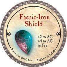 Faerie-Iron Shield - 2009 (Platinum) - C37