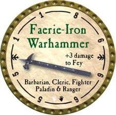 Faerie-Iron Warhammer - 2009 (Gold) - UC