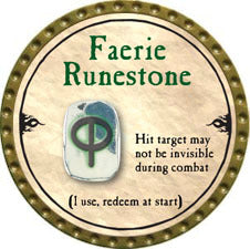 Faerie Runestone - 2010 (Gold)