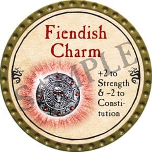 Fiendish Charm - 2016 (Gold) - C37