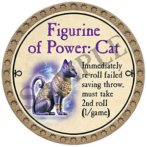 Figurine of Power: Cat - 2024 (Gold)