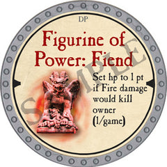 Figurine of Power: Fiend - 2019 (Platinum) - C10