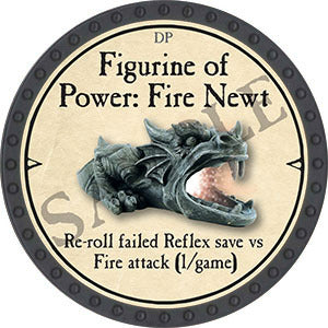 Figurine of Power: Fire Newt - 2021 (Onyx) - C37