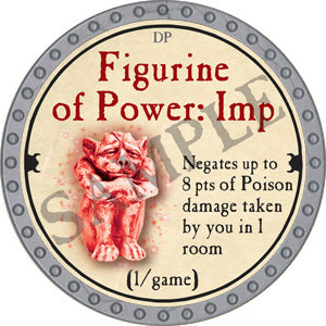 Figurine of Power: Imp - 2018 (Platinum) - C37