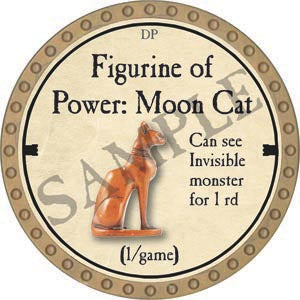 Figurine of Power: Moon Cat - 2020 (Gold)