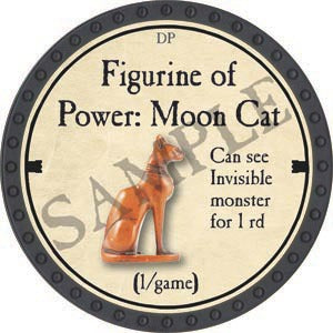 Figurine of Power: Moon Cat - 2020 (Onyx) - C37