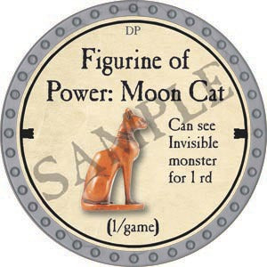 Figurine of Power: Moon Cat - 2020 (Platinum)
